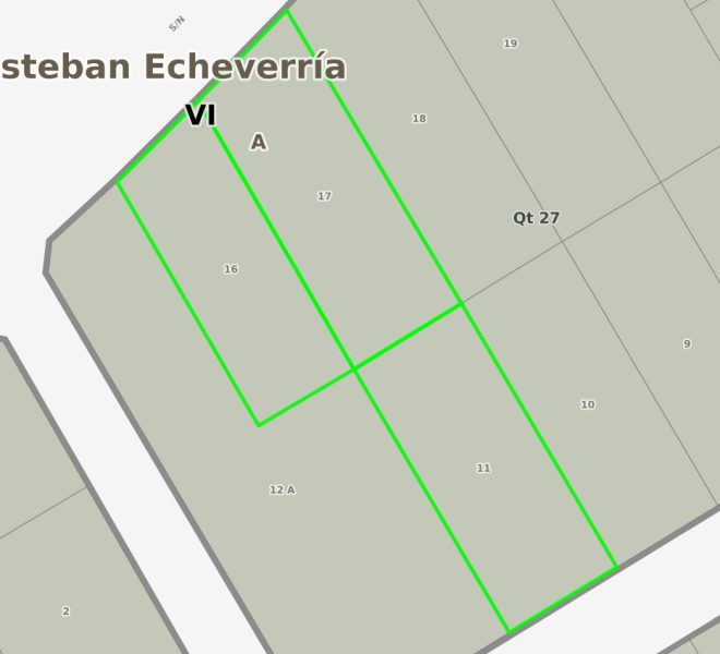 Plano de ARBA Planta y Fraccion