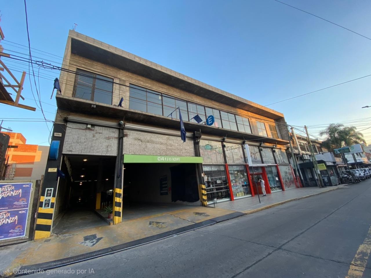 Galpón Losa en 3 Plantas C/ rampa  y local comercial – Mendoza 2430 – S.Justo (Ctro)