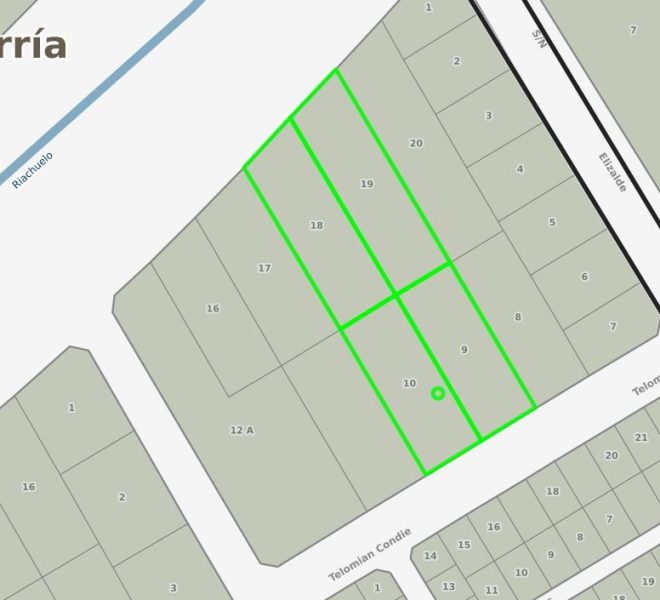 Mapa Arba