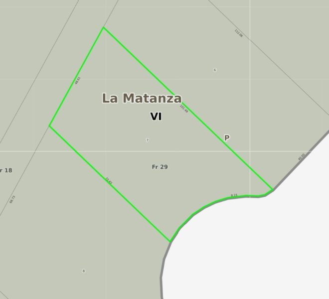 Plano ARBA parcela 7