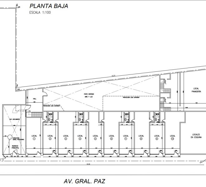 Plano Edificio Comercial PB