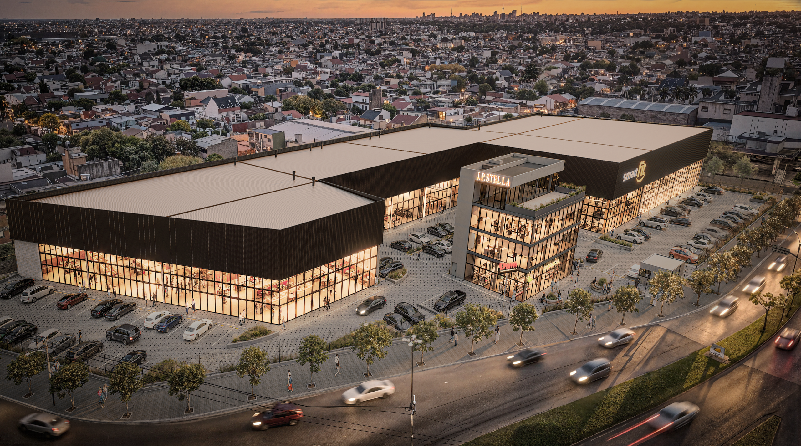 Locales Comerciales a Estrenar – Complejo DUM – desde 208 m² cub. c/ Est. Propio – Av. Arturo Illia 3521 – San Justo