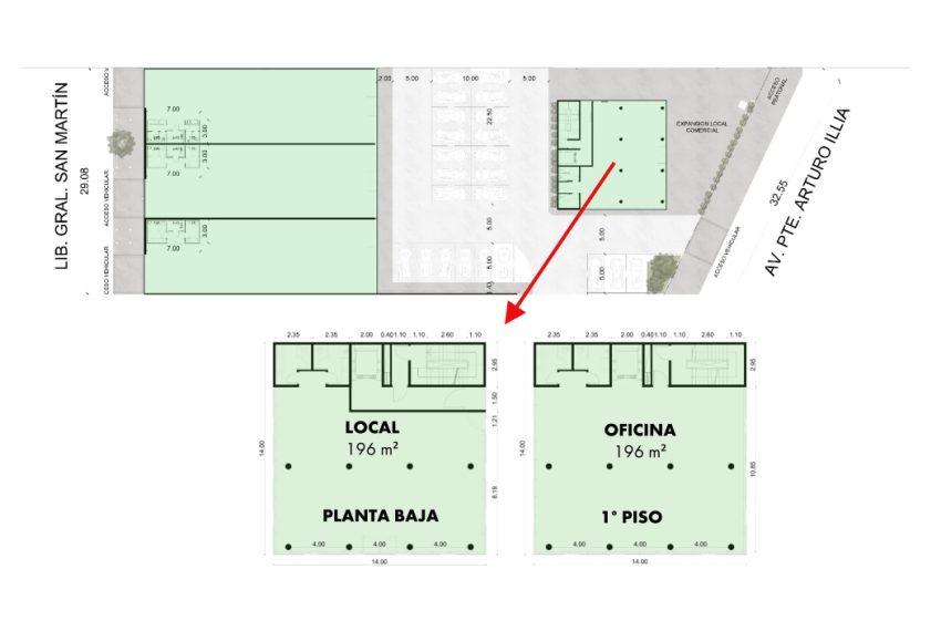 Local y Oficina Piso 1