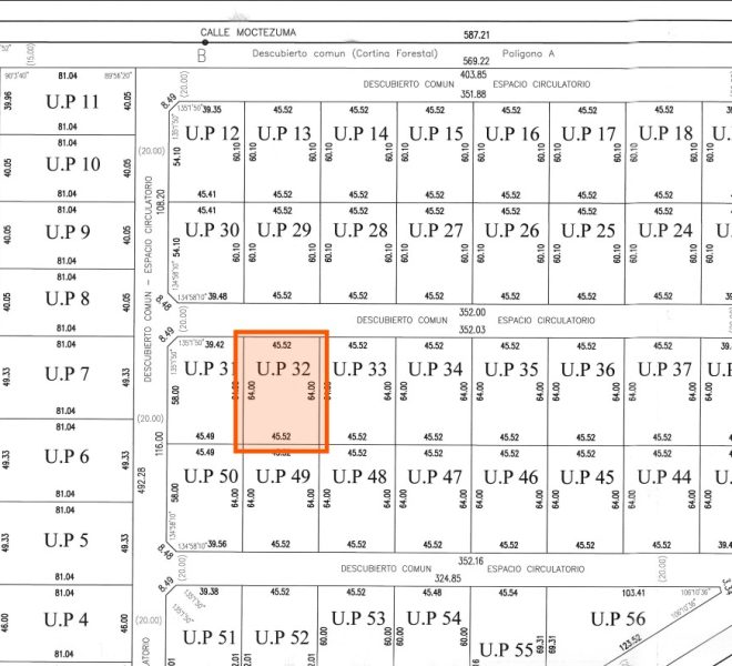 Plano Lote 32