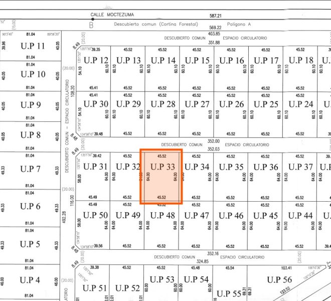Plano Lote 33