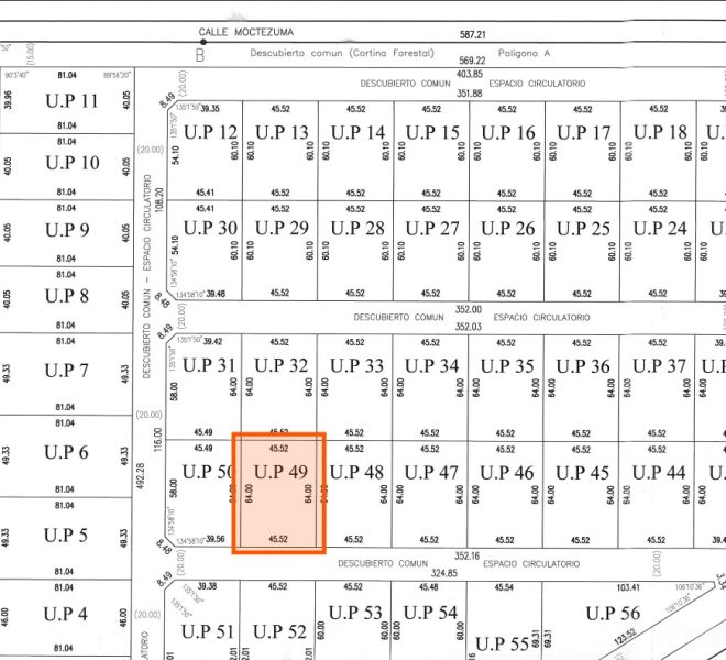 Plano Lote 49