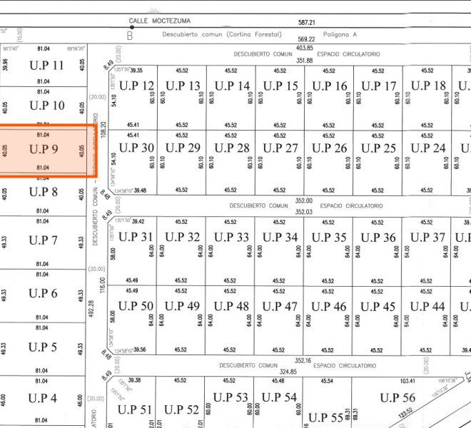 Plano Lote 9