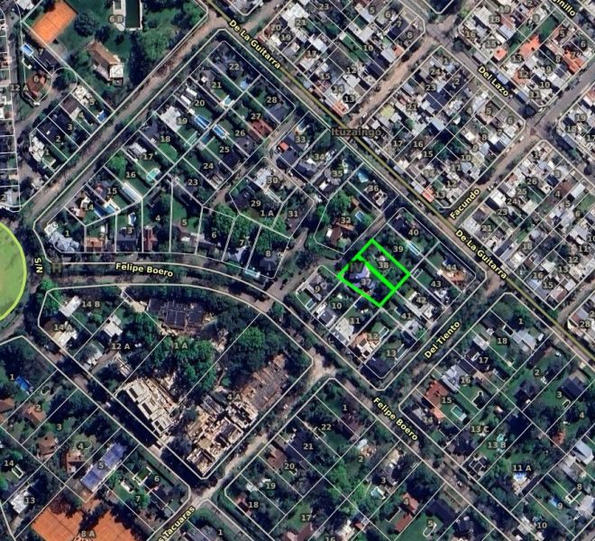Vista Aerea Lotes 37 y 38