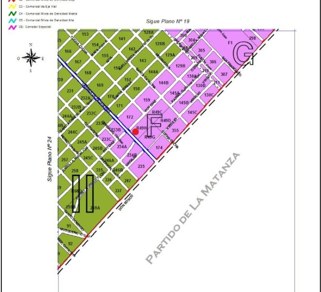 Plano Zonificacion