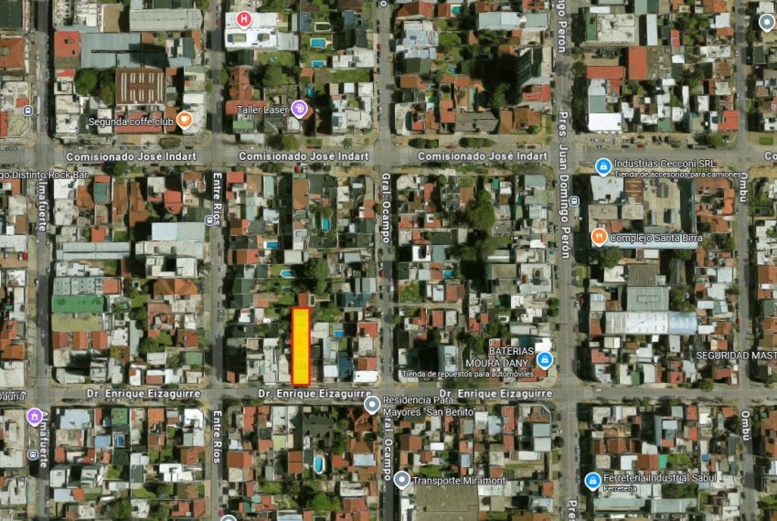 Vista Aerea sombreada