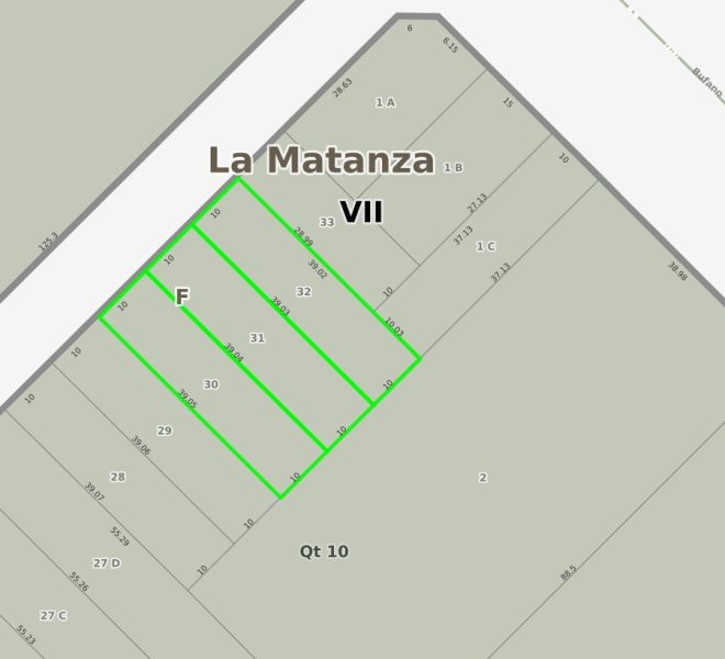 Plano ARBA 3 Lotes
