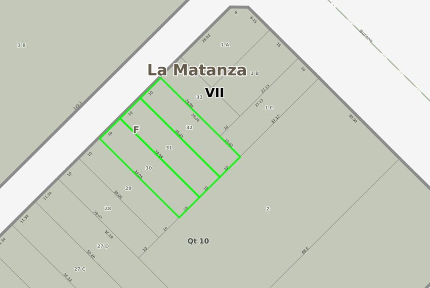 Plano ARBA 3 Lotes