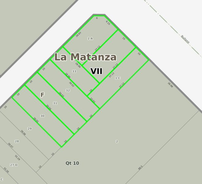 Plano ARBA 7 Lotes