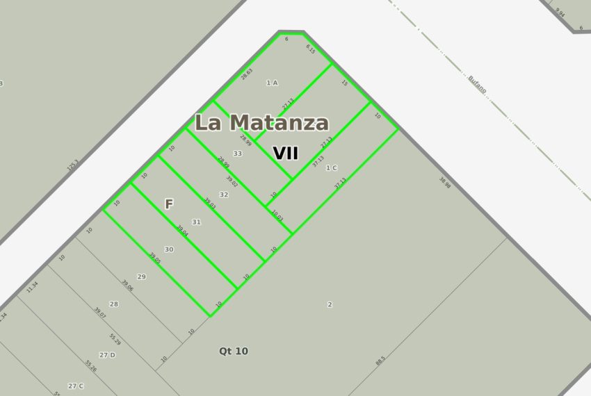 Plano ARBA 7 Lotes