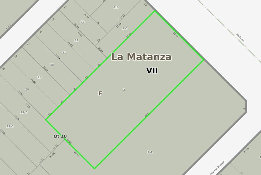 Plano ARBA Parcela 2