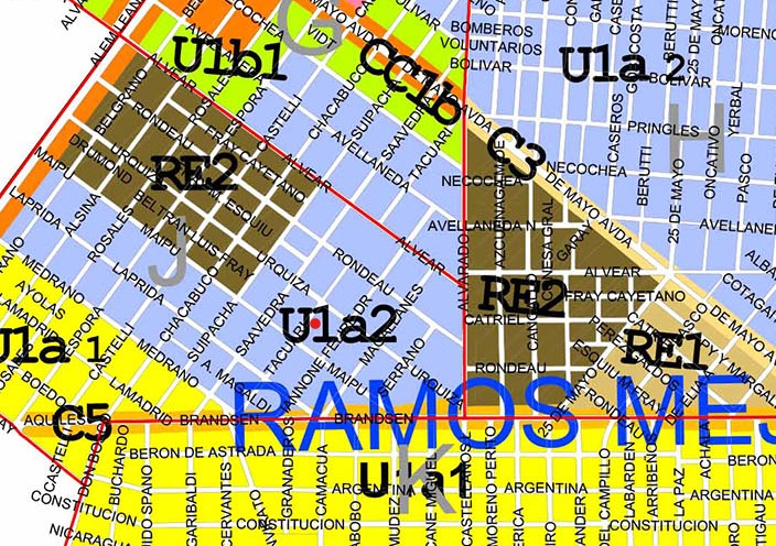 Plano Zonificacion
